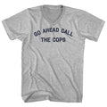 Go Ahead Call The Cops Men's Cotton V-neck T-shirt product image 1