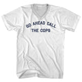 Go Ahead Call The Cops Men's Cotton V-neck T-shirt product image 1