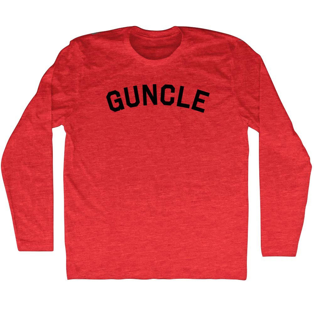 Guncle Men's Tri-Blend Long Sleeve T-shirt product image 1