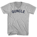 Guncle Men's Cotton V-neck T-shirt product image 1