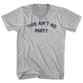 This Ain't No Party Men's Cotton V-neck T-shirt product image 1