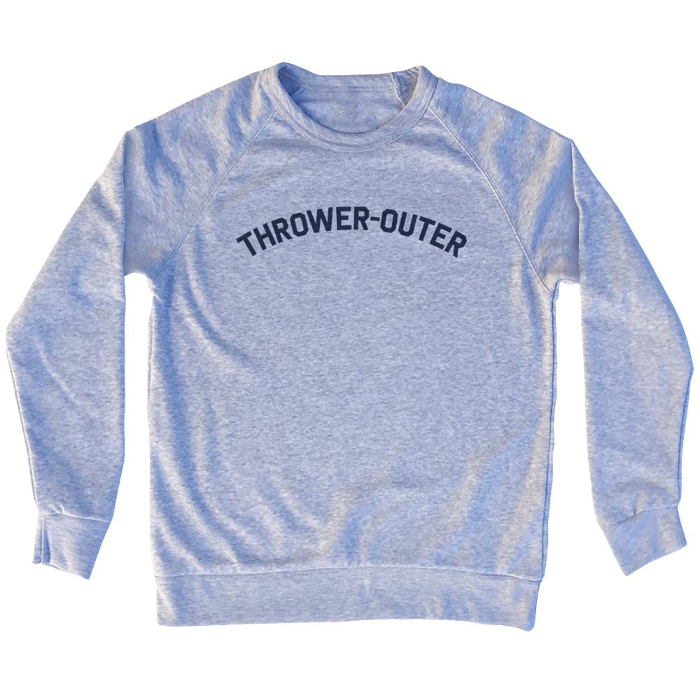 Thrower-Outer Men's Tri-Blend Sweatshirt product image 1