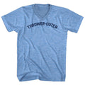 Thrower-Outer Men's Tri-Blend V-neck T-shirt product image 1
