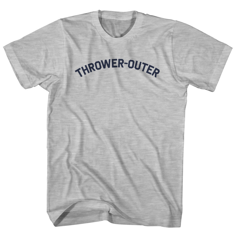 Thrower-Outer Womens Cotton Junior Cut T-Shirt product image 1