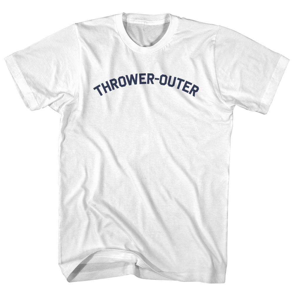 Thrower-Outer Womens Cotton Junior Cut T-Shirt product image 1