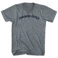 Thrower-Outer Tri-Blend V-neck Womens Junior Cut T-shirt product image 1