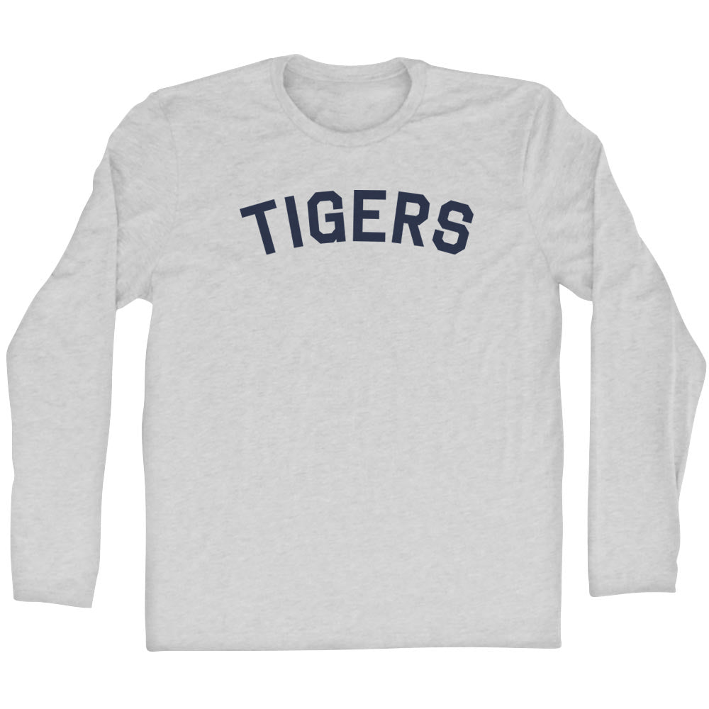 Tigers Men's Cotton Long Sleeve T-shirt product image 1
