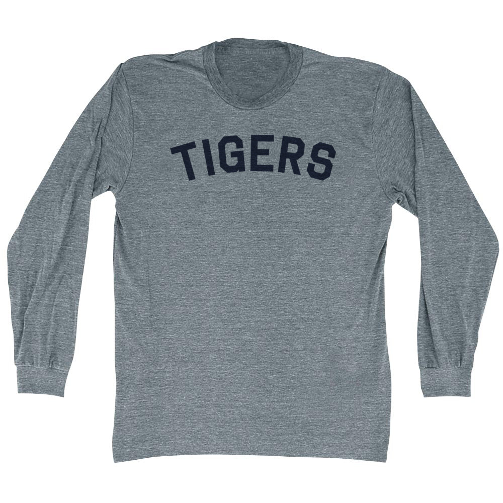 Tigers Men's Tri-Blend Long Sleeve T-shirt product image 1