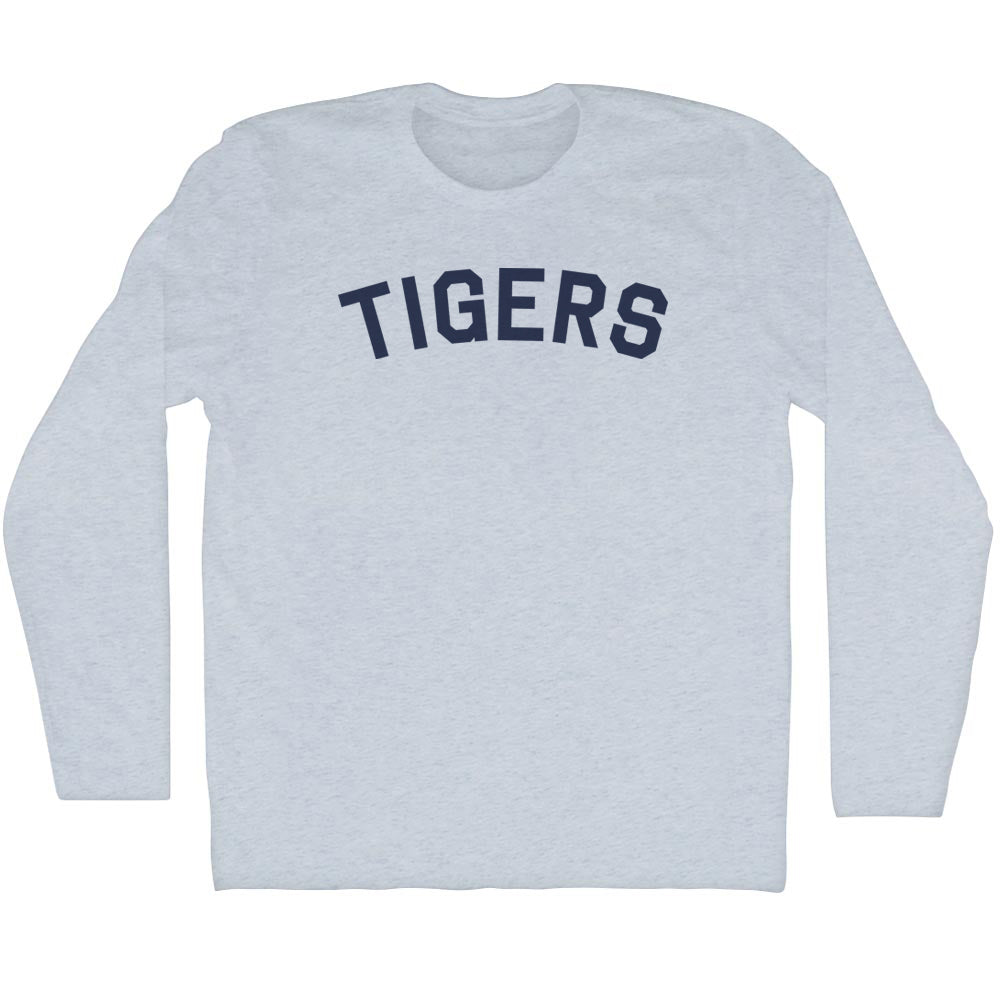 Tigers Men's Tri-Blend Long Sleeve T-shirt product image 1