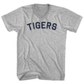 Tigers Men's Cotton V-neck T-shirt product image 1