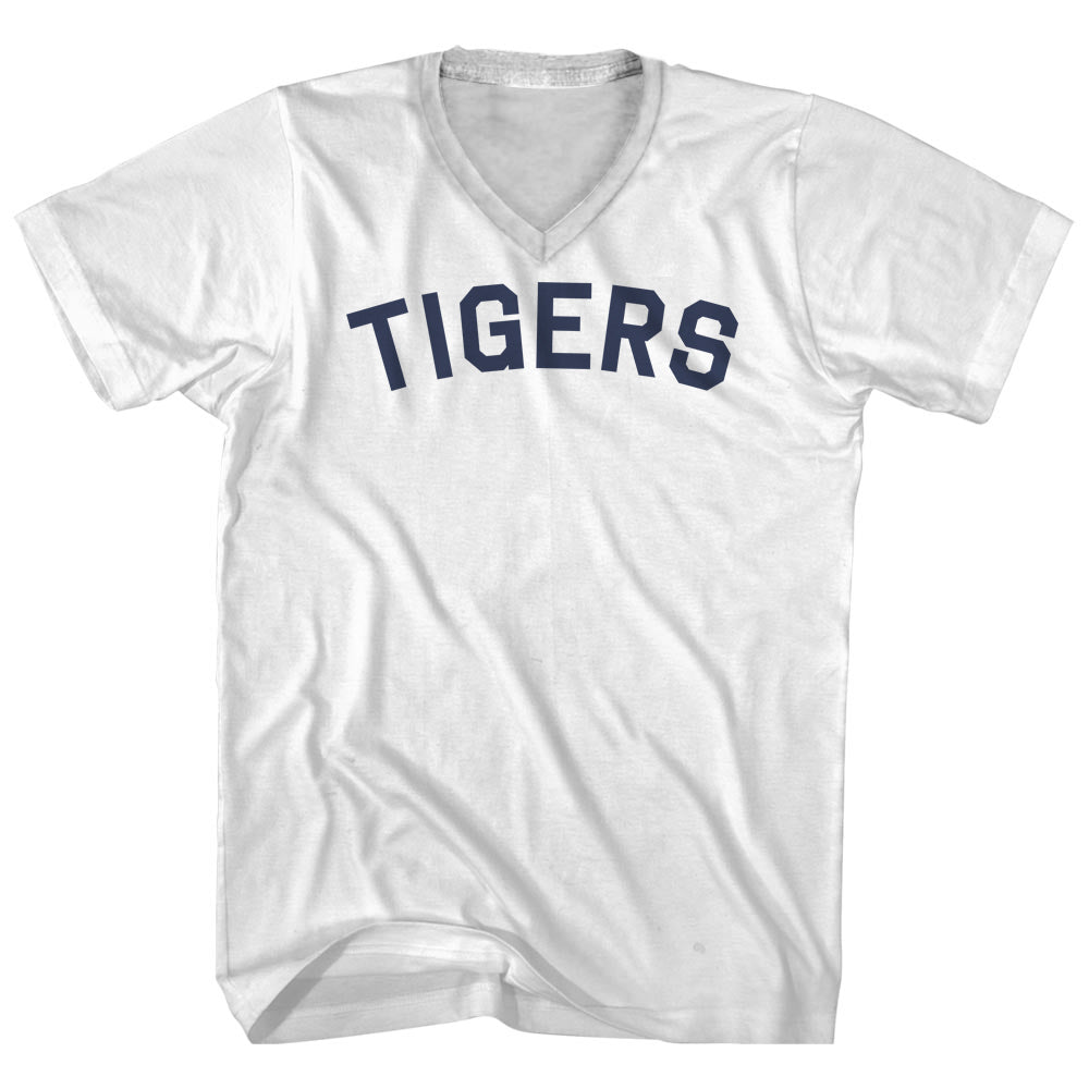 Tigers Men's Cotton V-neck T-shirt product image 1