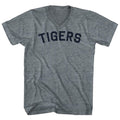 Tigers Men's Tri-Blend V-neck T-shirt product image 1