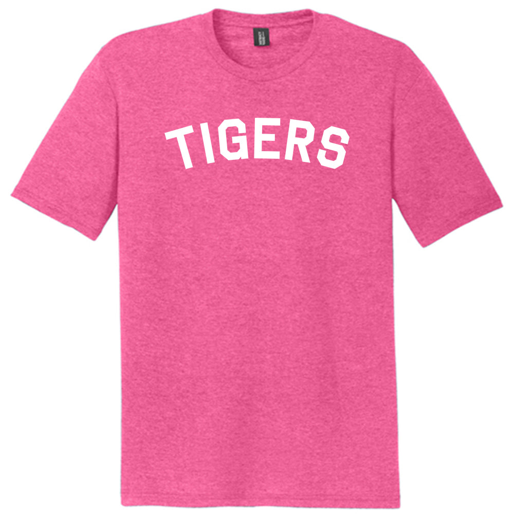 Tigers Mens Tri-Blend DTG T-shirt product image 1