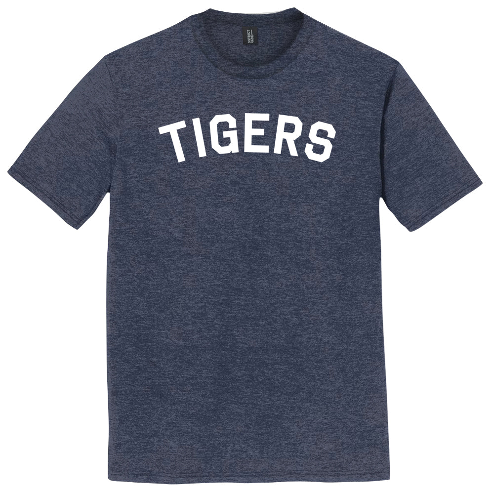 Tigers Mens Tri-Blend DTG T-shirt product image 1