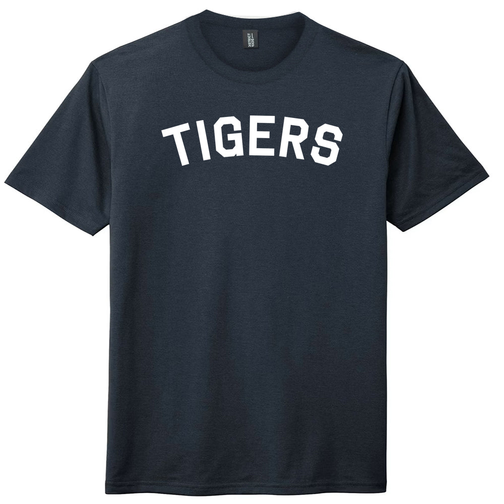 Tigers Mens Tri-Blend DTG T-shirt product image 1