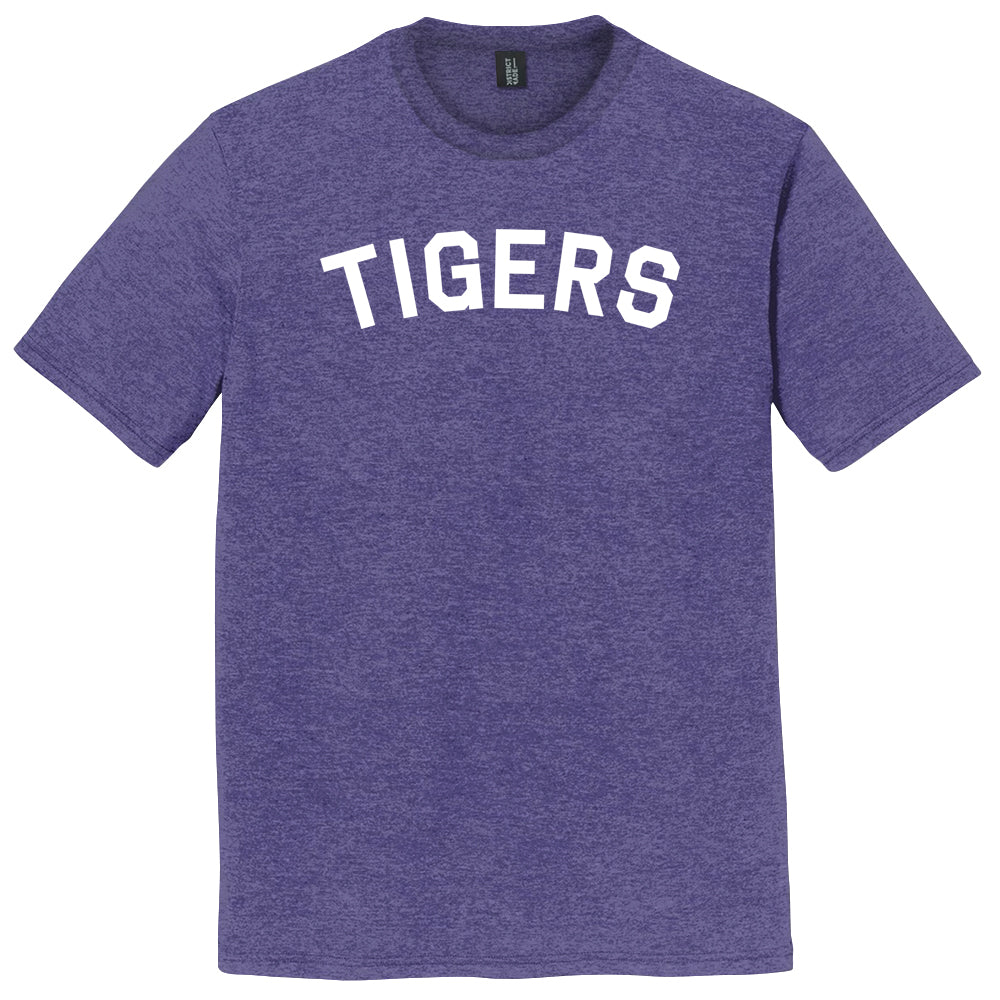 Tigers Mens Tri-Blend DTG T-shirt product image 1