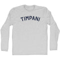 Timpani Men's Cotton Long Sleeve T-shirt product image 1