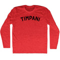 Timpani Men's Tri-Blend Long Sleeve T-shirt product image 1