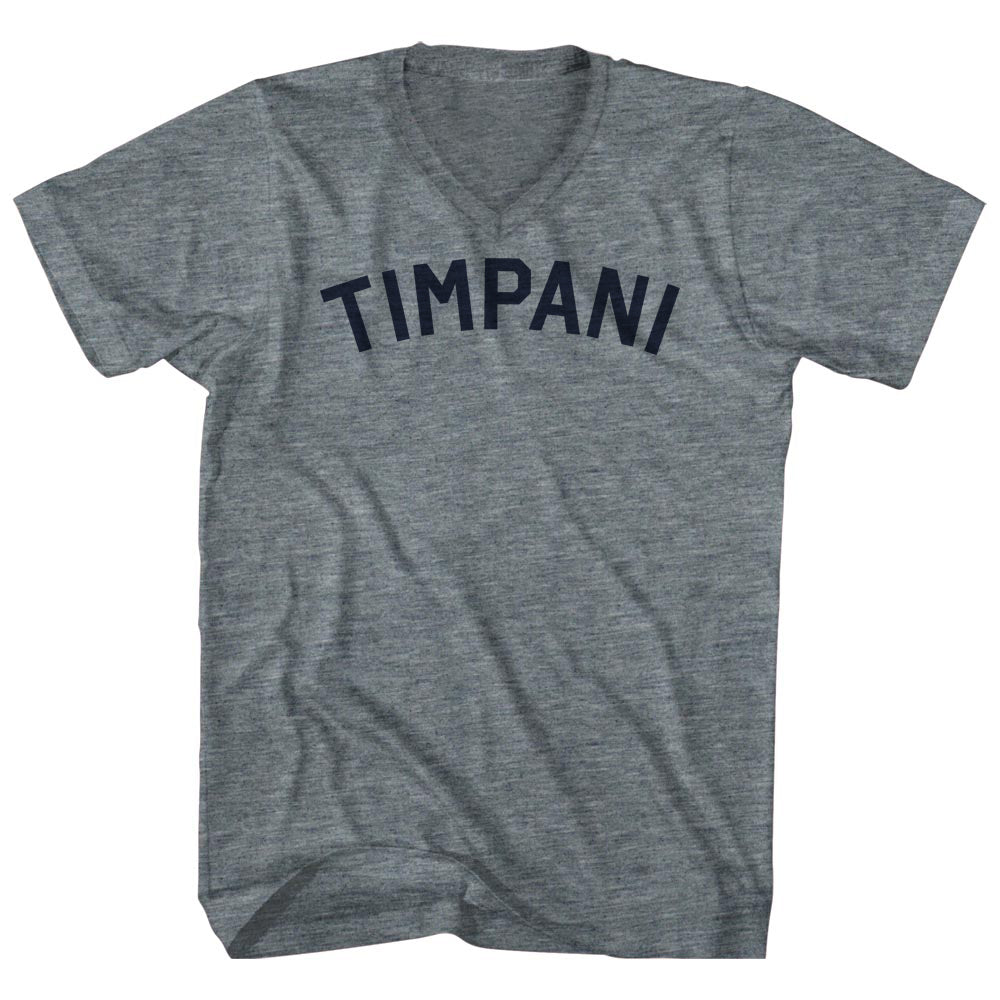 Timpani Tri-Blend V-neck Womens Junior Cut T-shirt product image 1